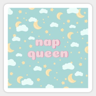 Nap queen Sticker